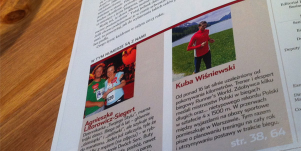 Kuba Wiśniewski w najnowszym Runner's World. Pisał także na Fitbacku specjalnie dla Was!